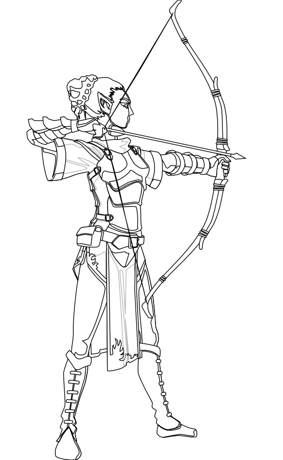 Archer coloring, Download Archer coloring for free 2019