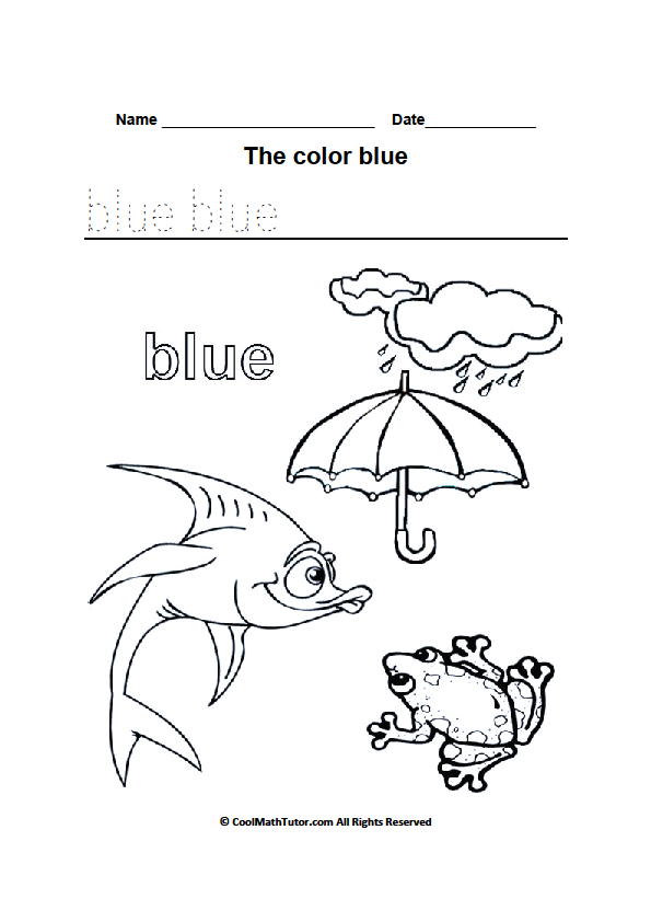 Blue Coloring Download Blue Coloring For Free 2019