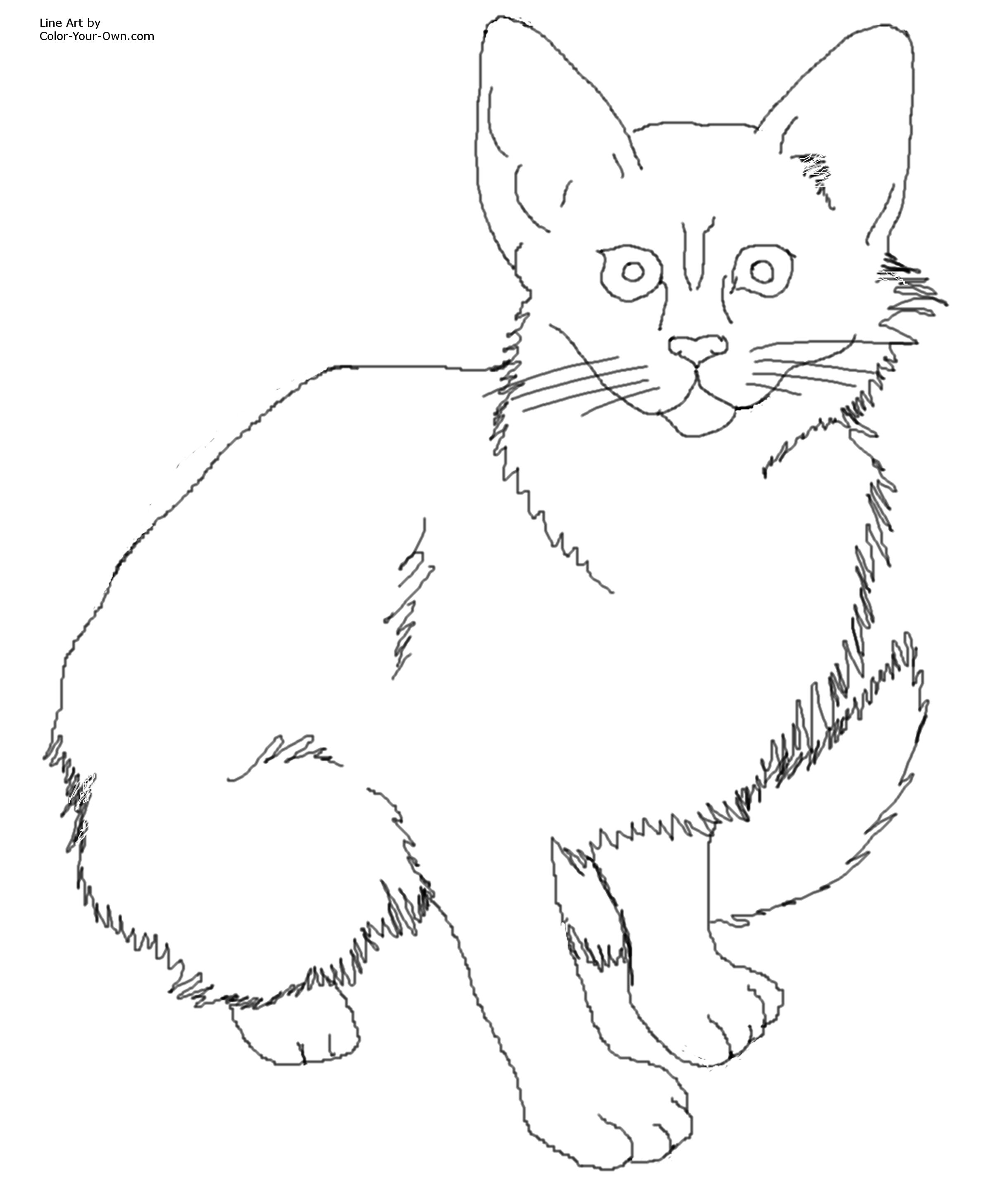 Calico Cat coloring, Download Calico Cat coloring for free 2019