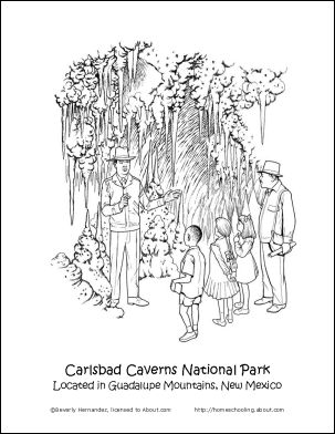 Cavern Coloring Pages Coloring Pages