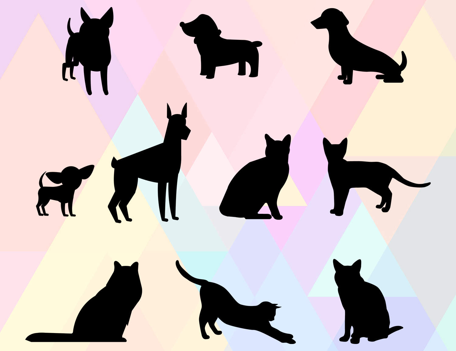 Cat & Dog svg, Download Cat & Dog svg for free 2019