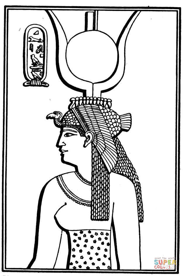 Cleopatra coloring, Download Cleopatra coloring for free 2019