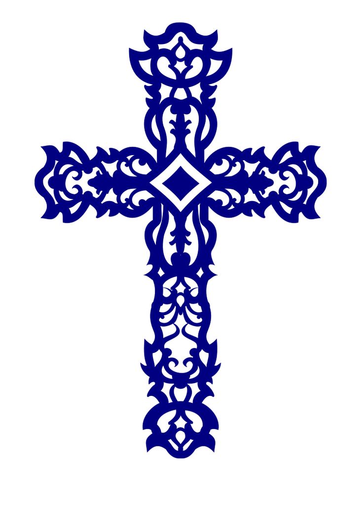 Decorative Cross Cross Template