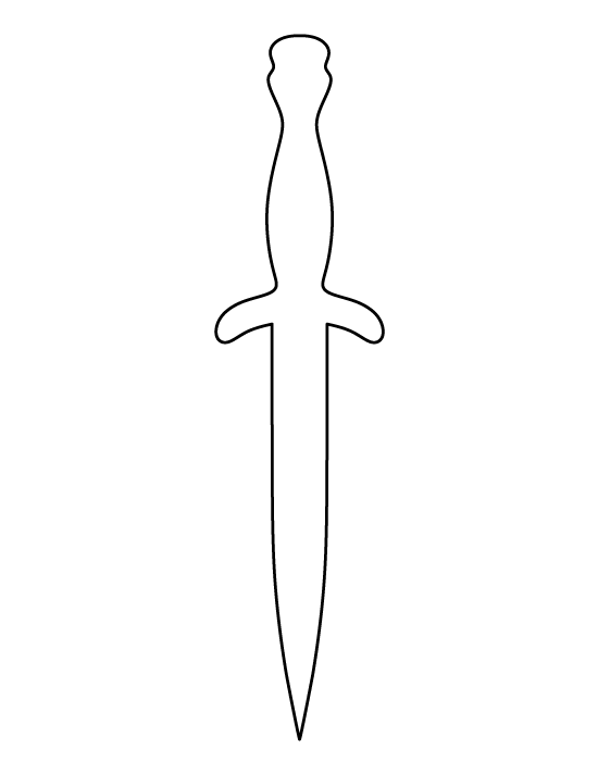 dagger-coloring-download-dagger-coloring-for-free-2019