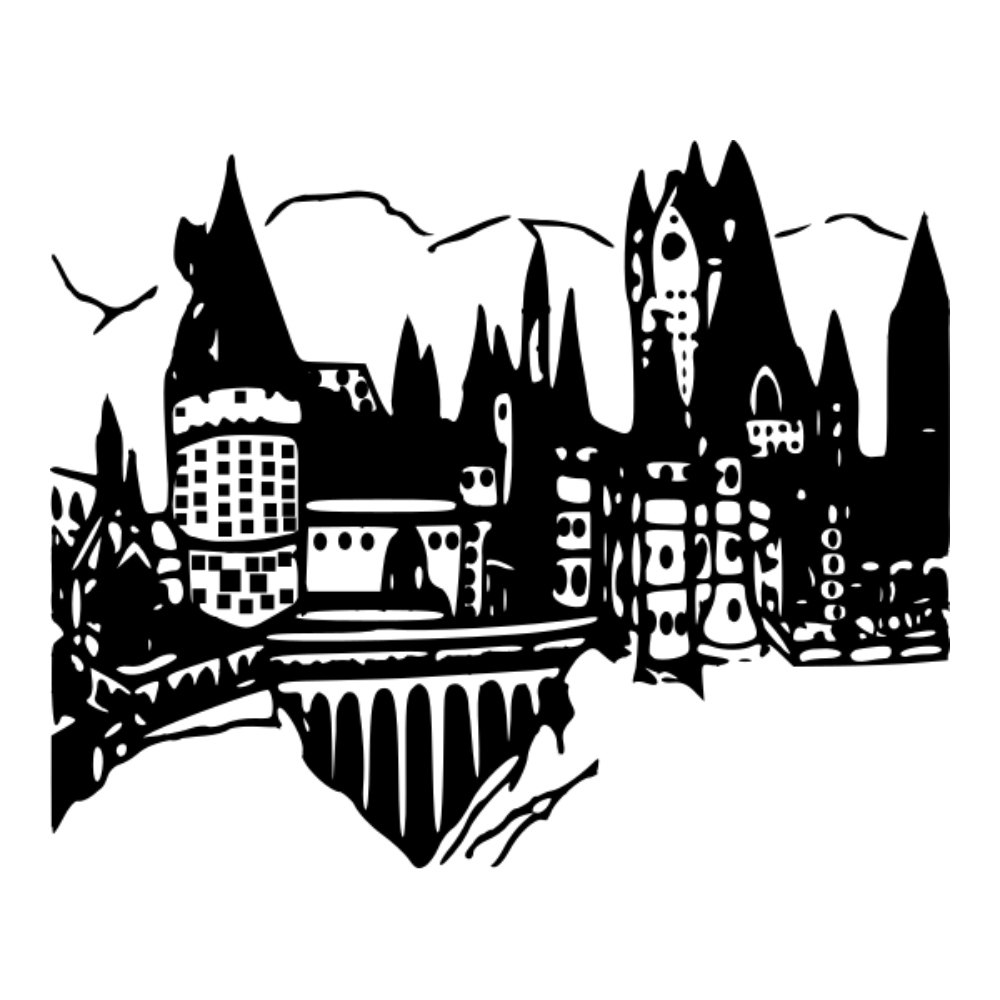 Hogwarts Castle svg, Download Hogwarts Castle svg for free 2019