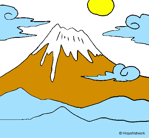 Mount Fuji Coloring Download Mount Fuji Coloring For Free 2019