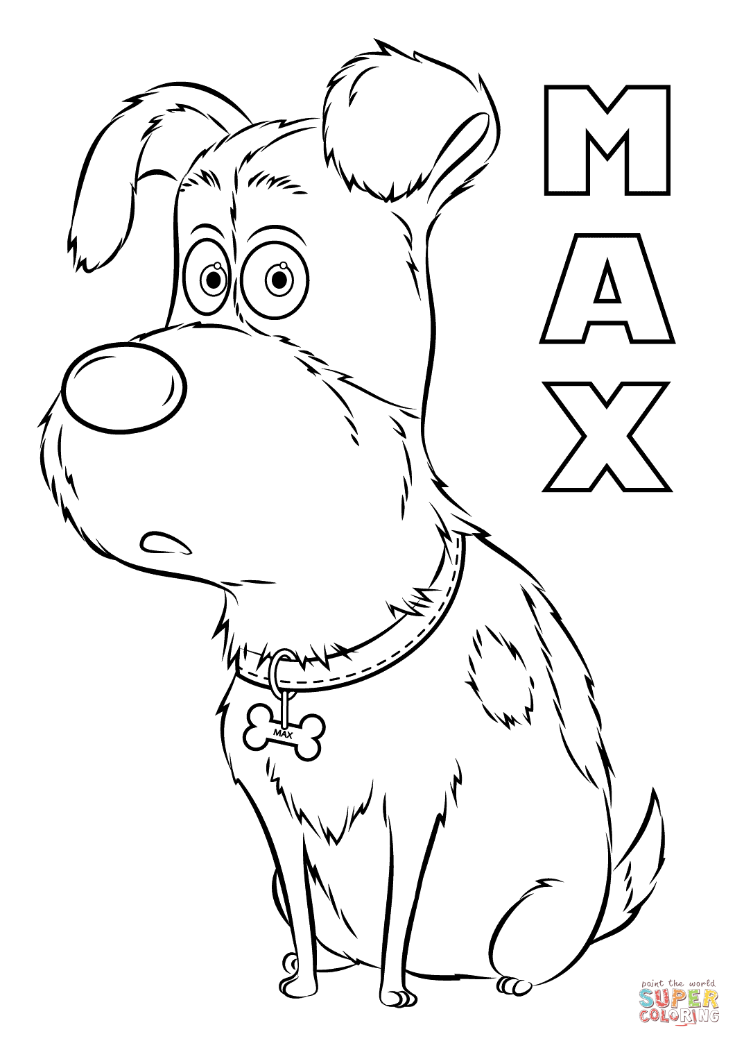 Pet Coloring Sheets Free Printable