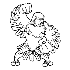 Steller's Sea Eagle coloring, Download Steller's Sea Eagle coloring for