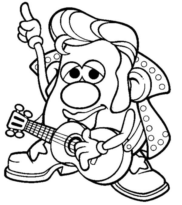 Rock And Roll Pages Printable Coloring Pages