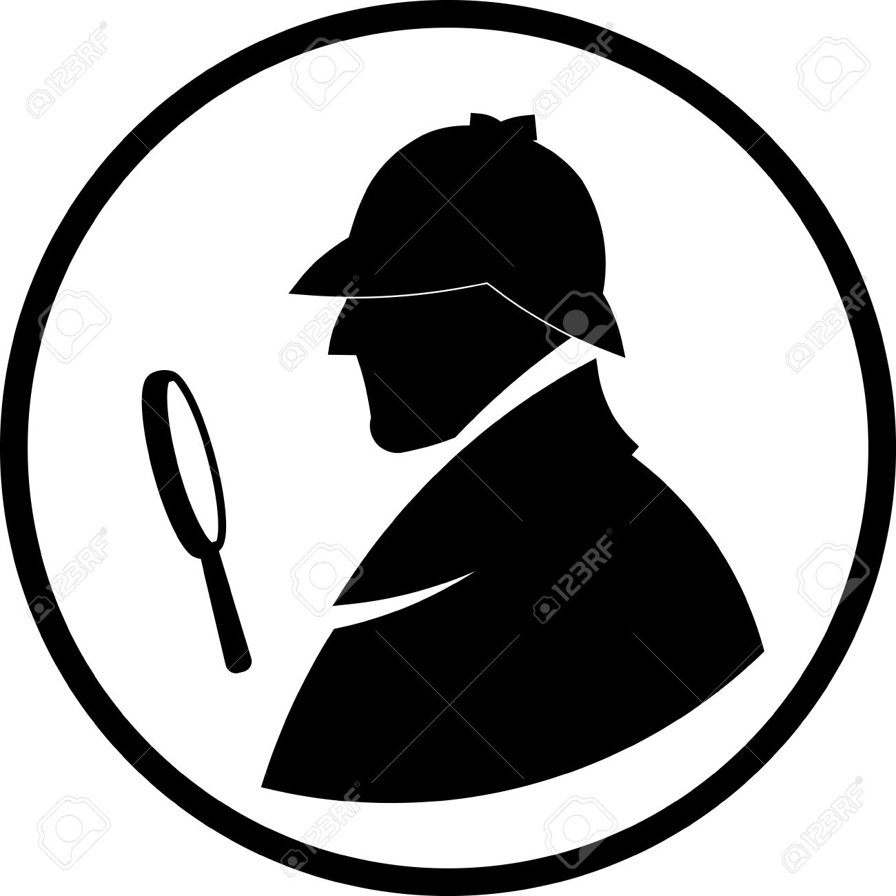 Lista Foto Sherlock Holmes Dibujos Animados Descargar Mirada Tensa