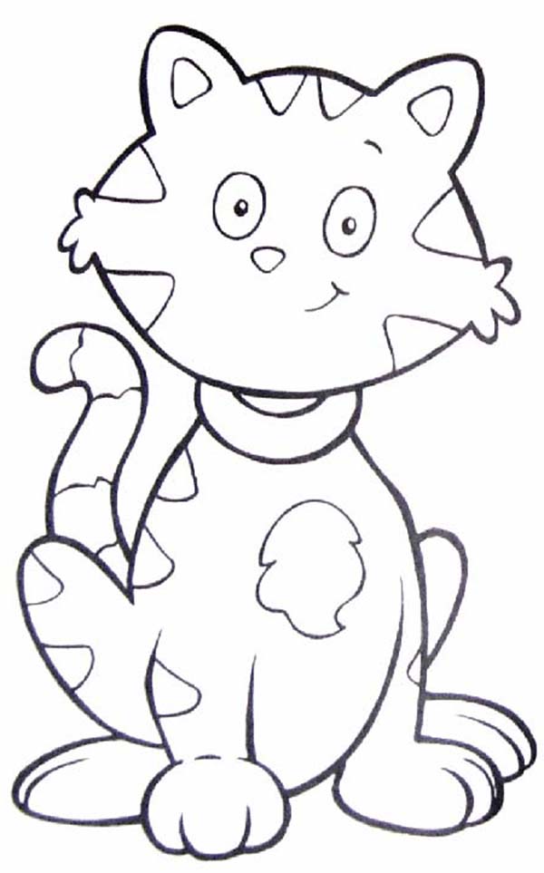 Tabby Cat coloring, Download Tabby Cat coloring for free 2019