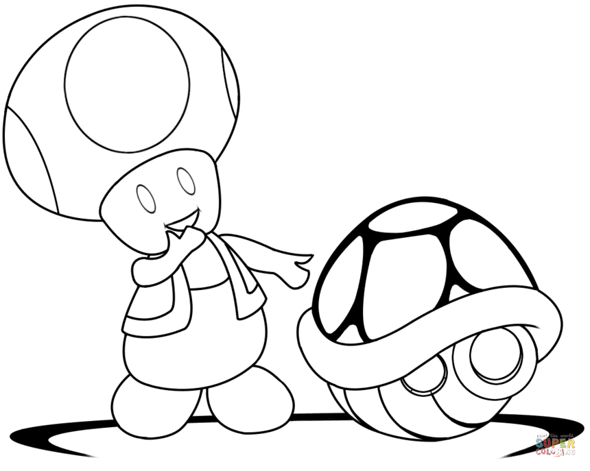Toad coloring, Download Toad coloring for free 2019