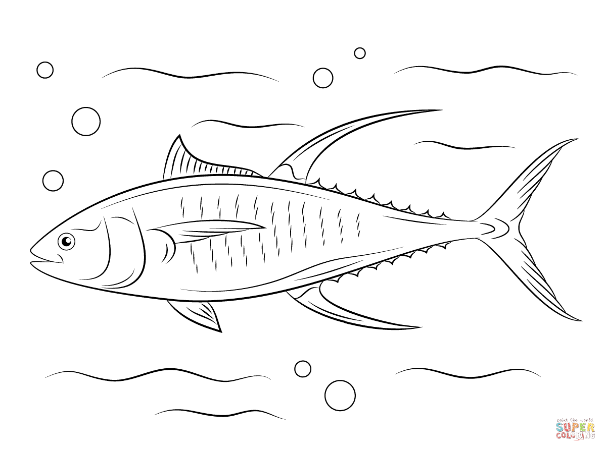 Tuna coloring, Download Tuna coloring for free 2019