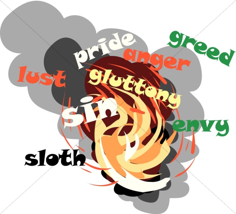 7 Deadly Sins clipart #5, Download drawings