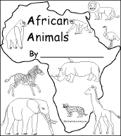 Africa coloring #4, Download drawings