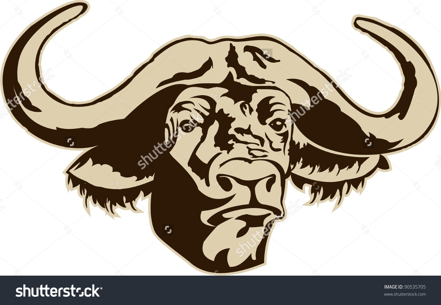 African Buffalo clipart #5, Download drawings