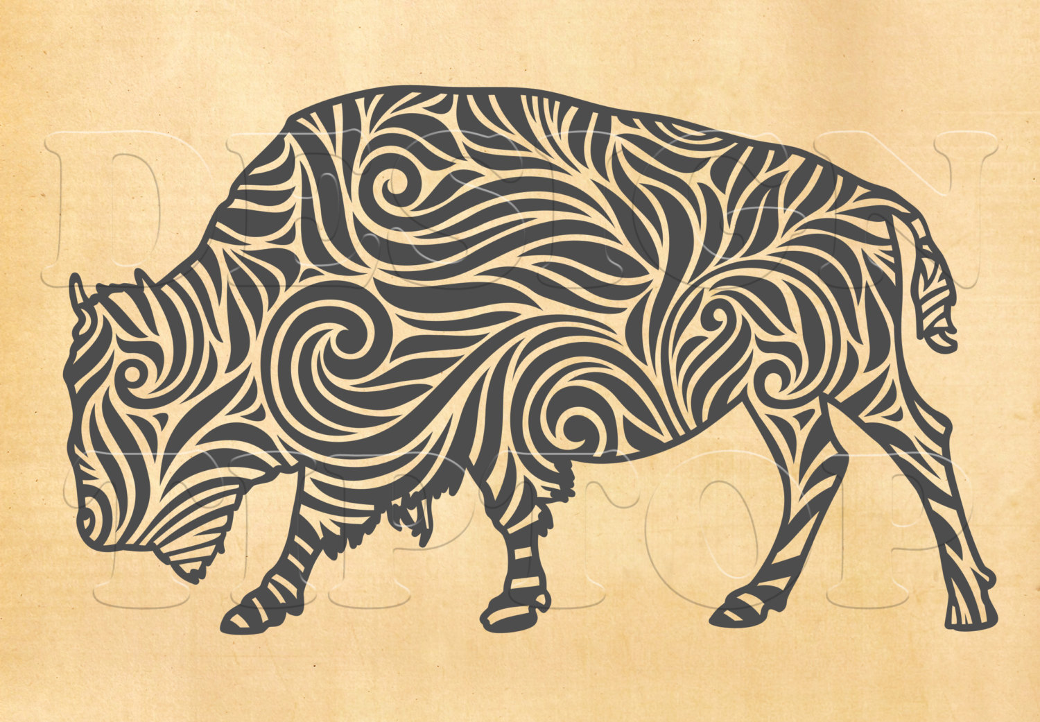 African Buffalo svg #3, Download drawings