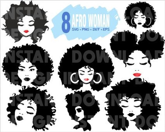 afro girl svg #452, Download drawings