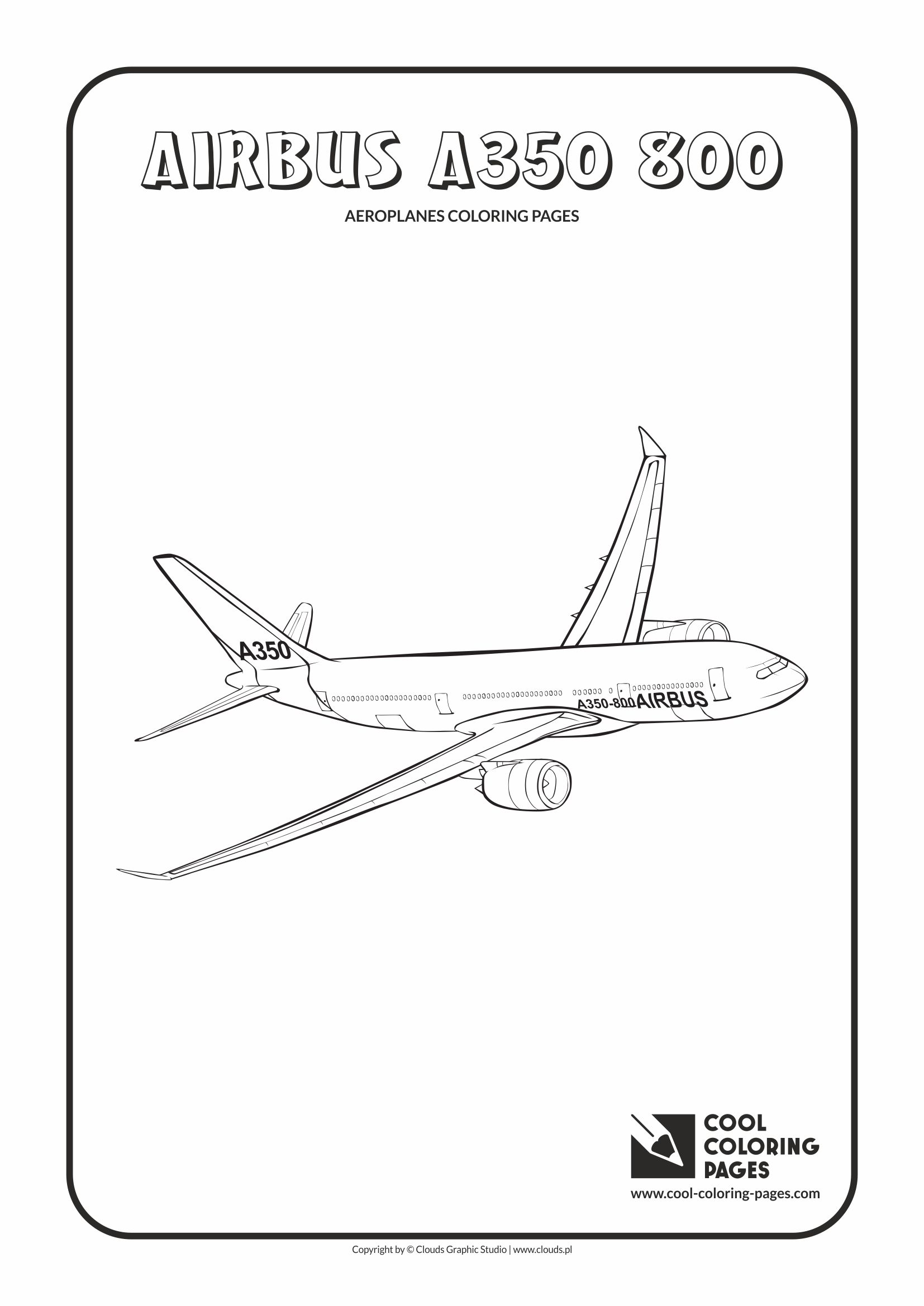 Airbus coloring #5, Download drawings