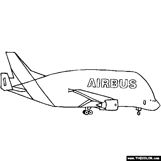 Airbus coloring #20, Download drawings
