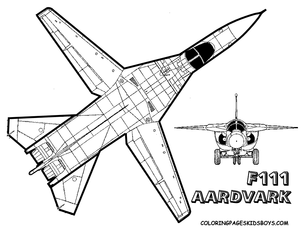 Aircraft coloring #8, Download drawings