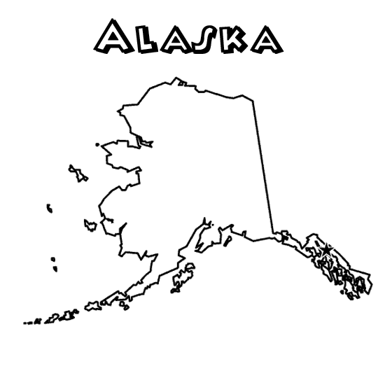 Alaska coloring #5, Download drawings