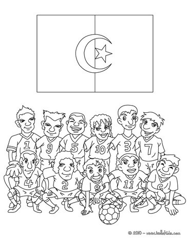 Algeria coloring #10, Download drawings