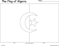 Algeria coloring #20, Download drawings