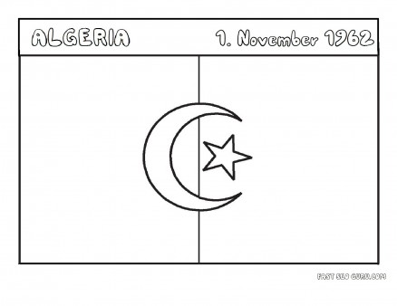 Algeria coloring #18, Download drawings