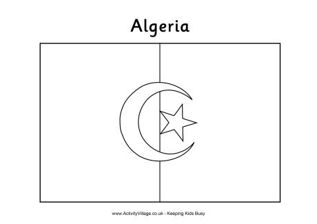 Algeria coloring #14, Download drawings