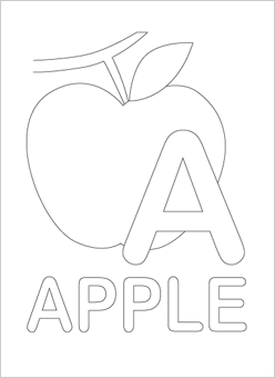 Alphabet coloring #19, Download drawings