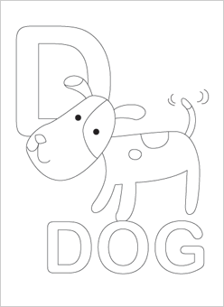 Alphabet coloring #18, Download drawings