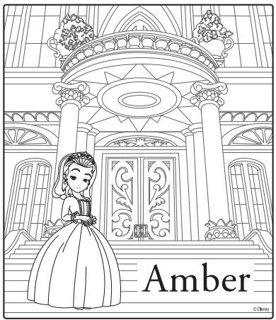 Amber coloring #1, Download drawings