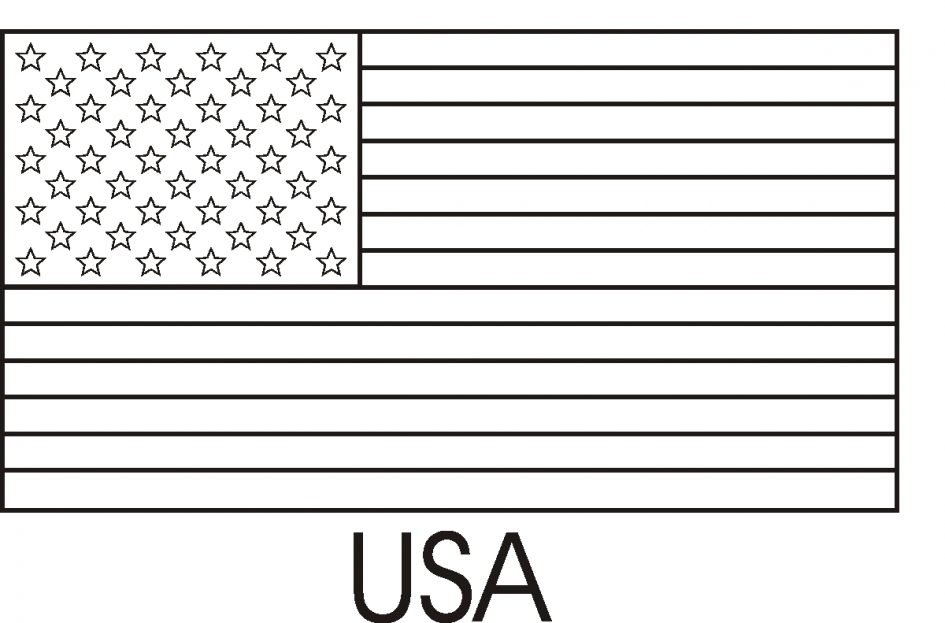 American Flag coloring #3, Download drawings