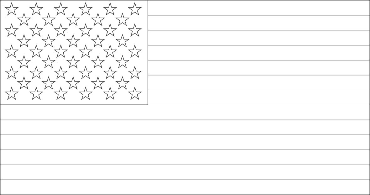 American Flag coloring #18, Download drawings