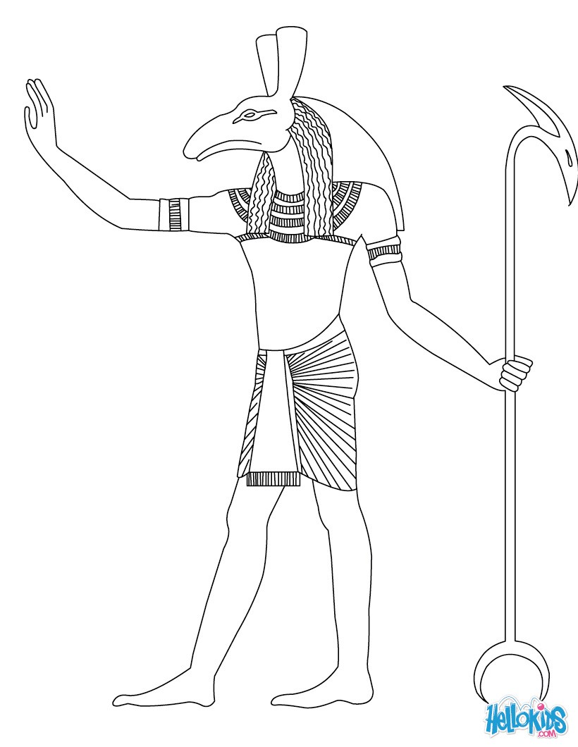 Horus (Deity) coloring #18, Download drawings