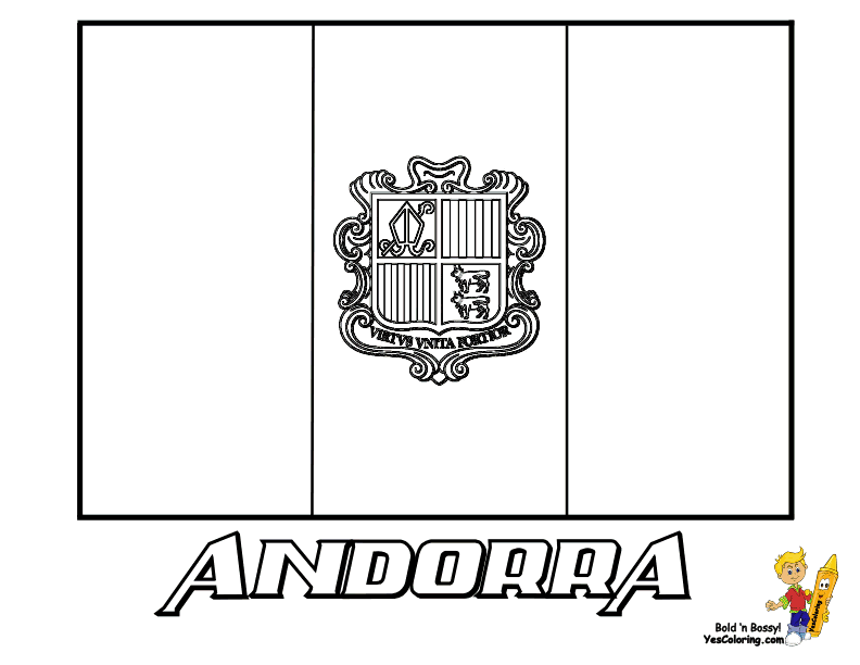 Andorra coloring #3, Download drawings