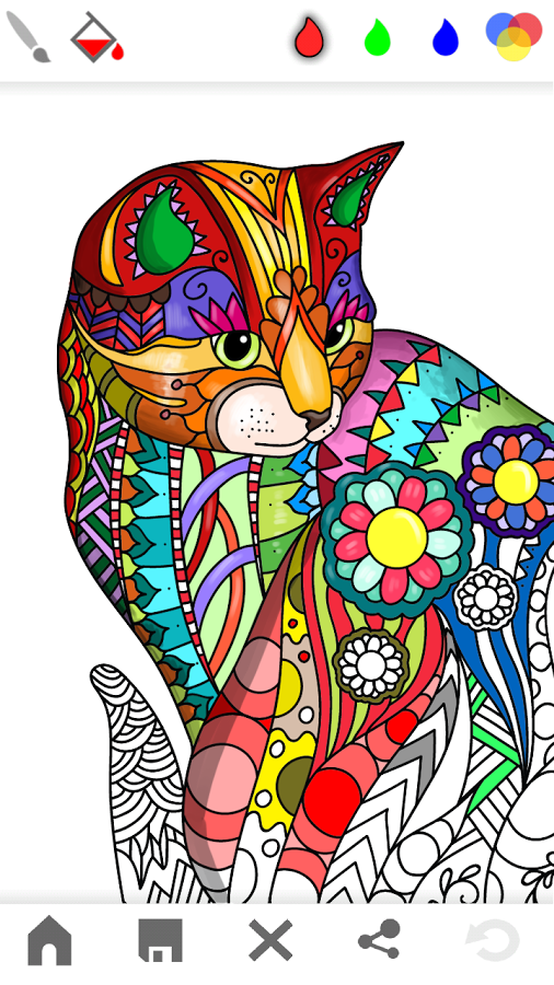 Android coloring #14, Download drawings