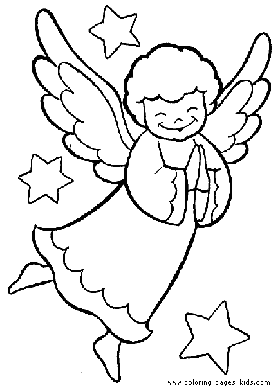 Angel coloring #16, Download drawings
