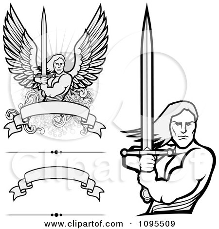 Angel Warrior clipart #6, Download drawings