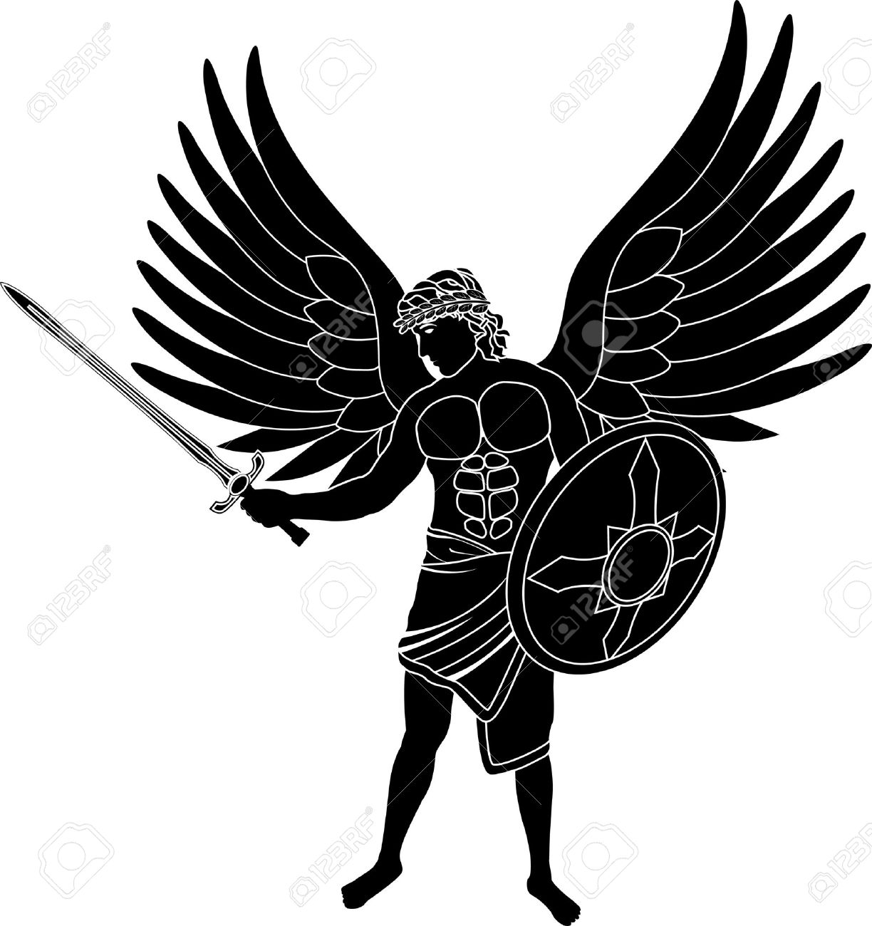 Angel Warrior clipart #11, Download drawings