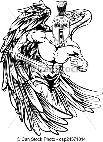 Angel Warrior clipart #13, Download drawings