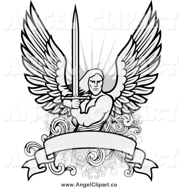 Angel Warrior clipart #2, Download drawings