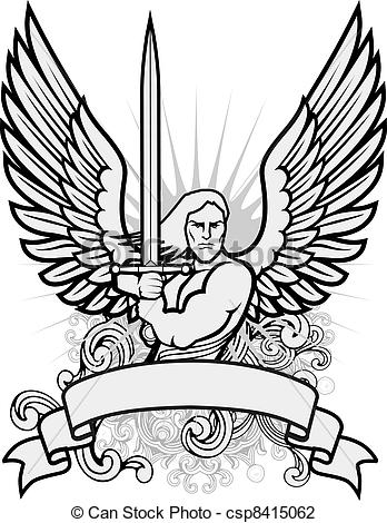 Angel Warrior clipart #3, Download drawings