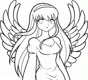 Angel Warrior coloring #16, Download drawings