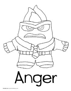 Anger coloring #18, Download drawings