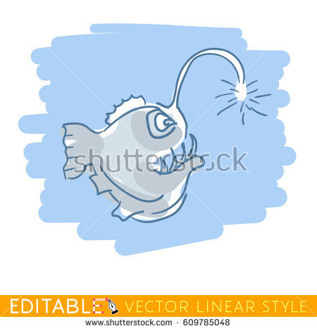 Anglerfish clipart #5, Download drawings
