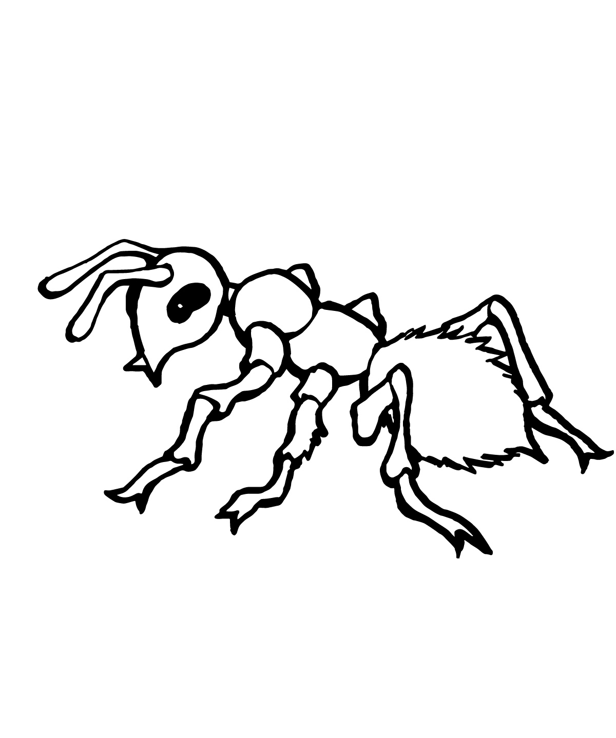 Ant coloring #9, Download drawings
