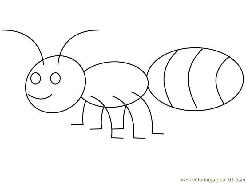 Ant coloring #14, Download drawings