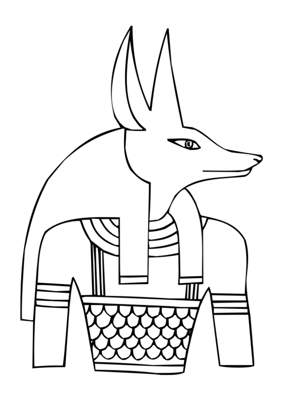 Anubis clipart #6, Download drawings